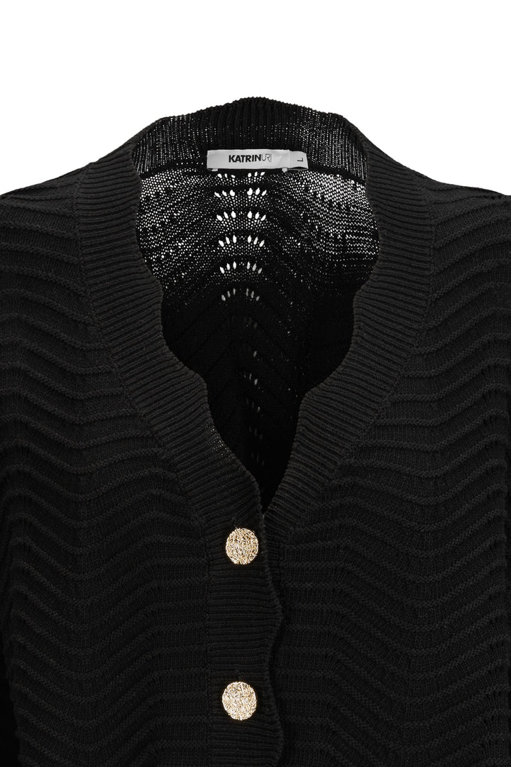 The Wave Inez Cardigan Black | Genser | Smuk - Dameklær på nett