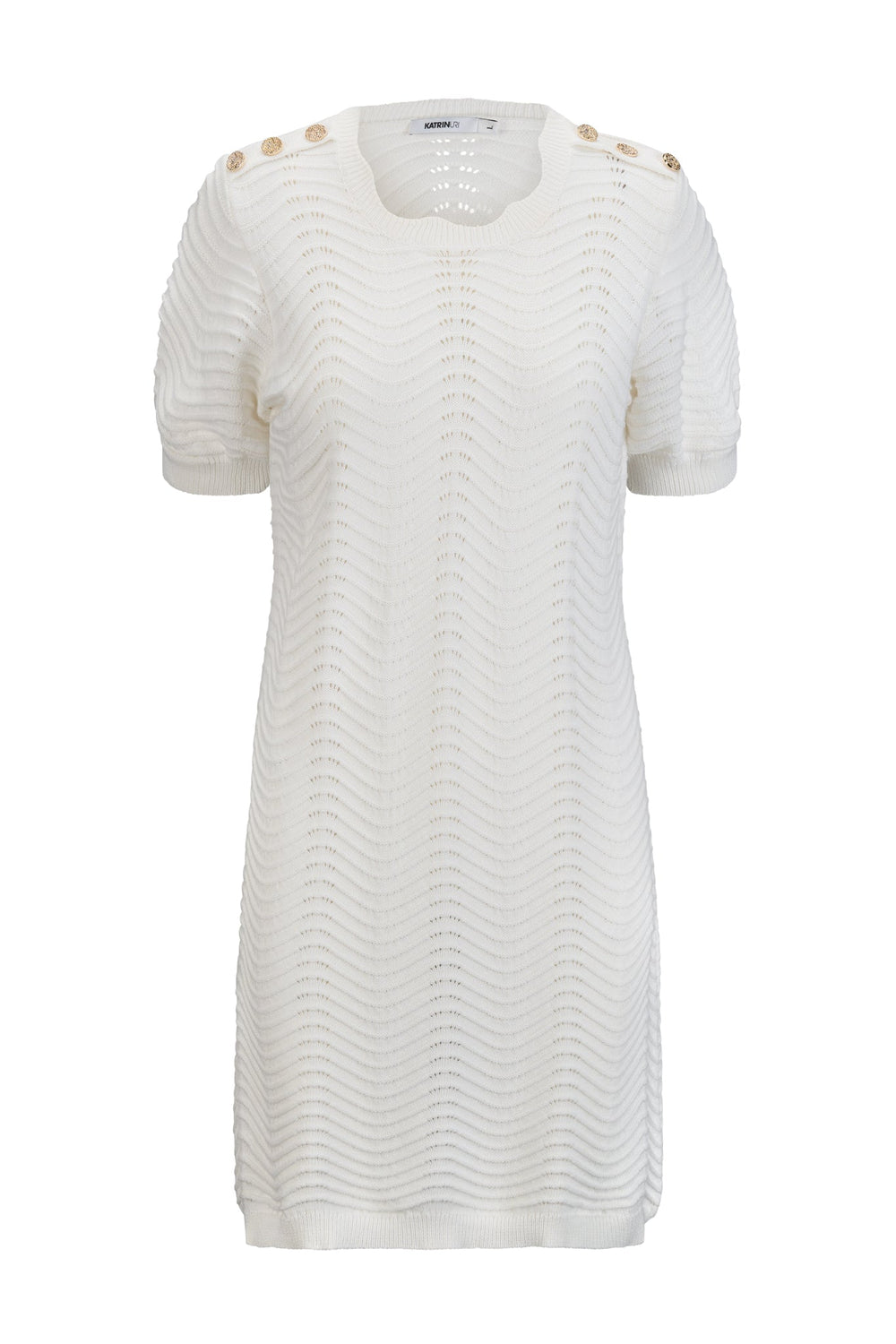 The Wavenicole Dress White | Kjoler | Smuk - Dameklær på nett