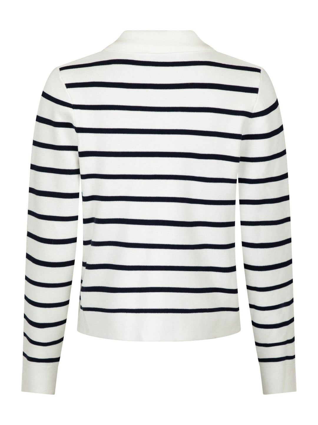 Tippi Knit Stripe Cardigan White/Navy | Genser | Smuk - Dameklær på nett