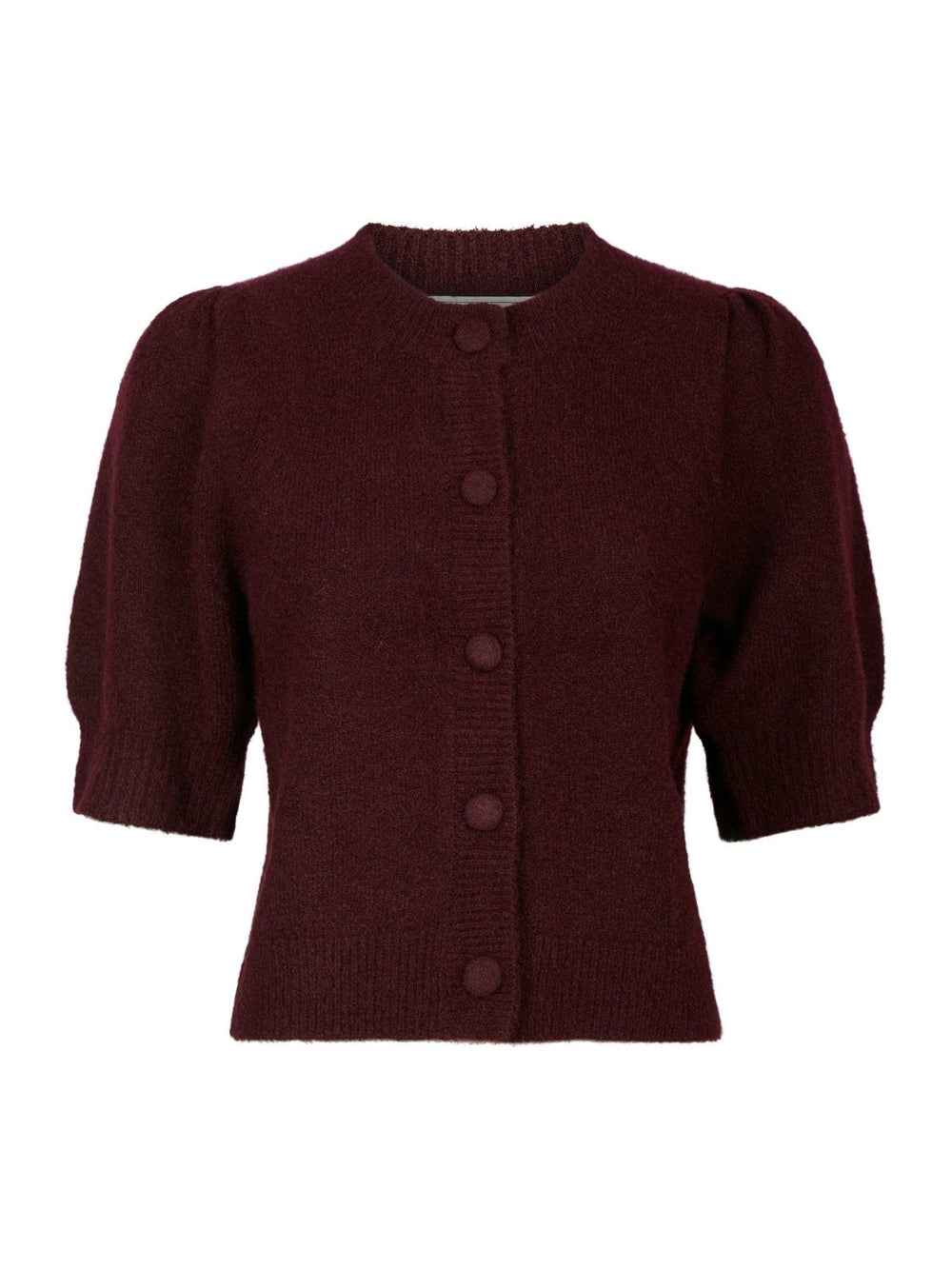 Trudy Knit Cardigan Wine | Genser | Smuk - Dameklær på nett