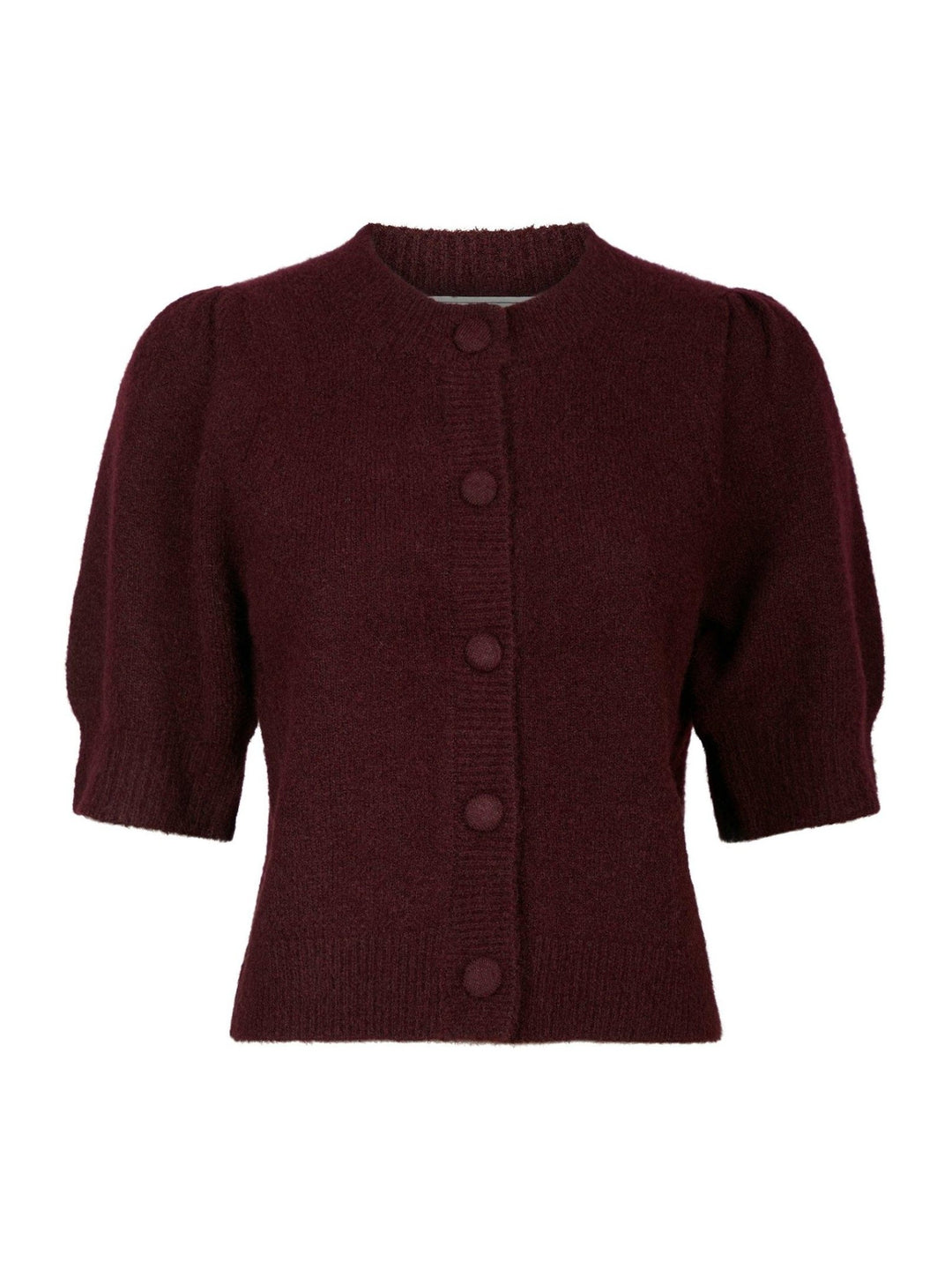 Trudy Knit Cardigan Wine | Genser | Smuk - Dameklær på nett