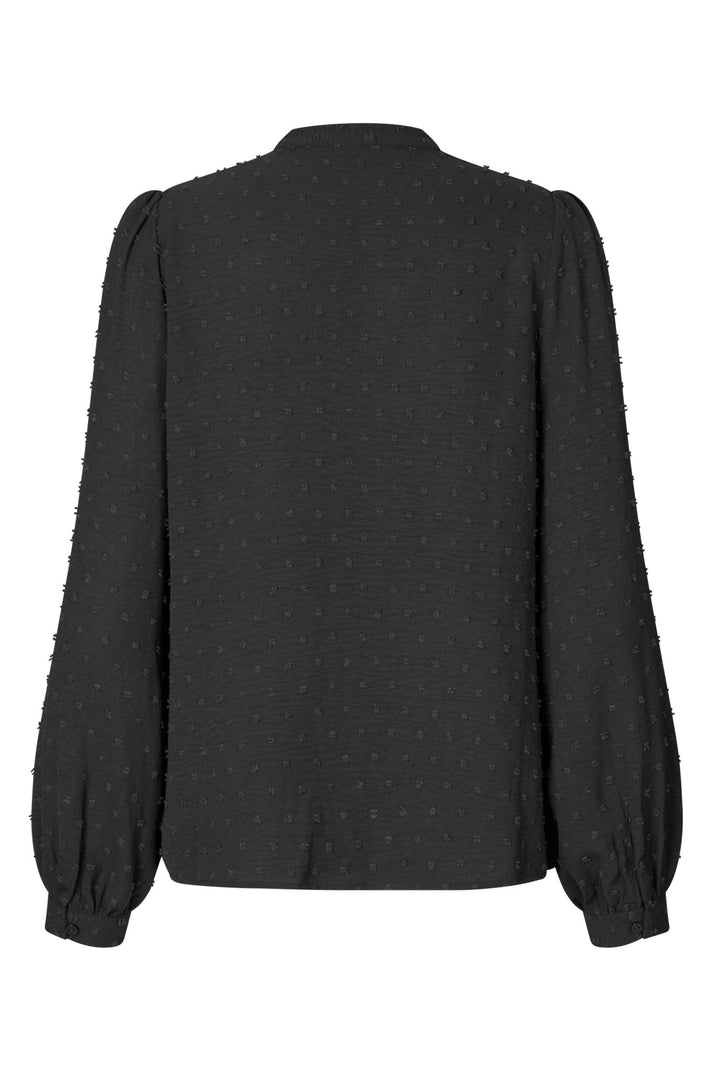 Vanessa L/S Shirt Black | Skjorter og bluser | Smuk - Dameklær på nett