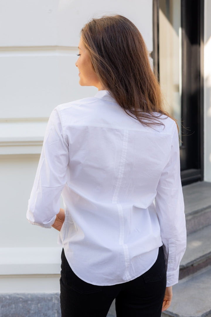 Venus Shirt Pure White | Skjorter og bluser | Smuk - Dameklær på nett