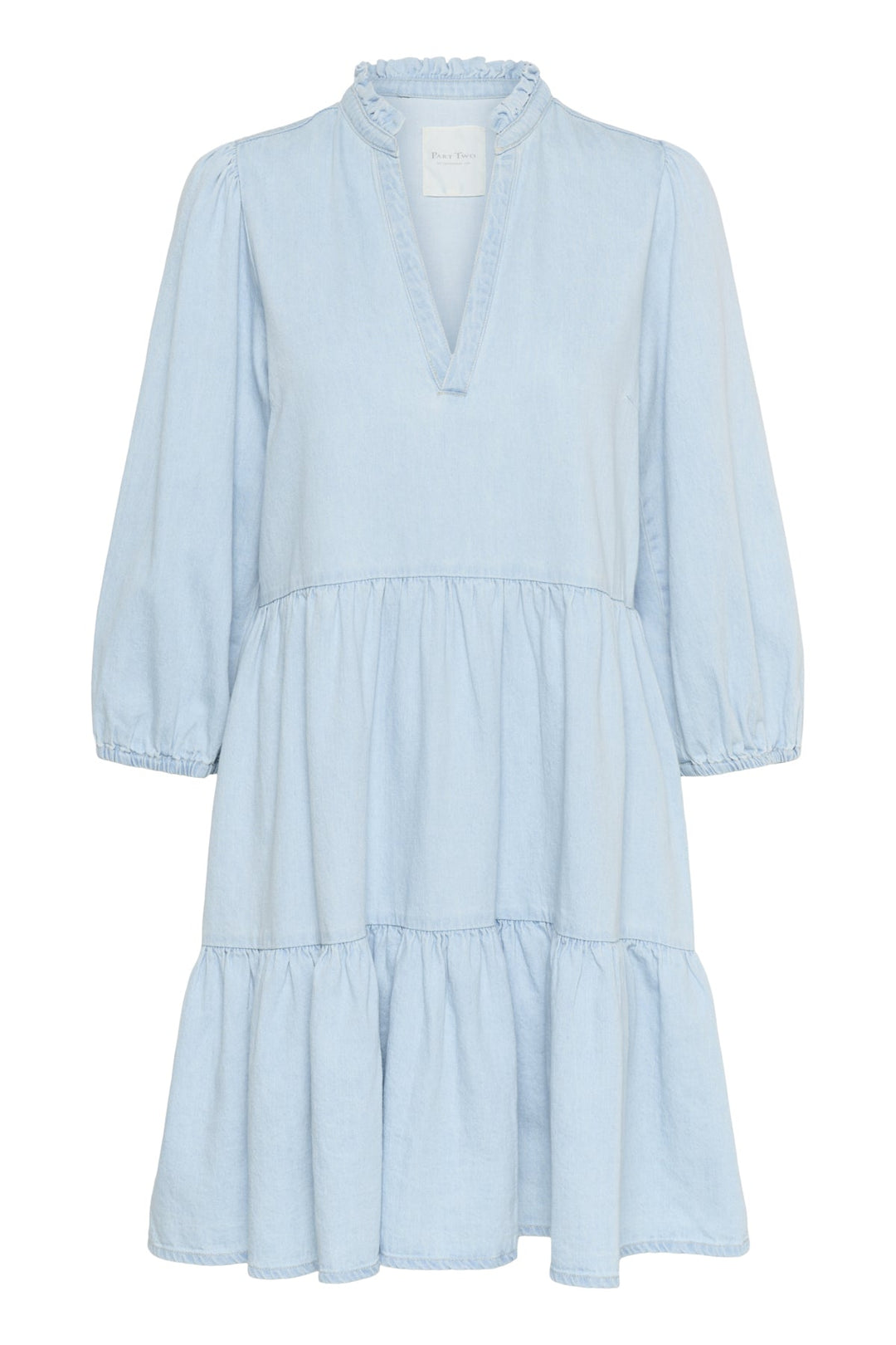 Viggasi Dress Whiteish Blue Denim | Kjoler | Smuk - Dameklær på nett