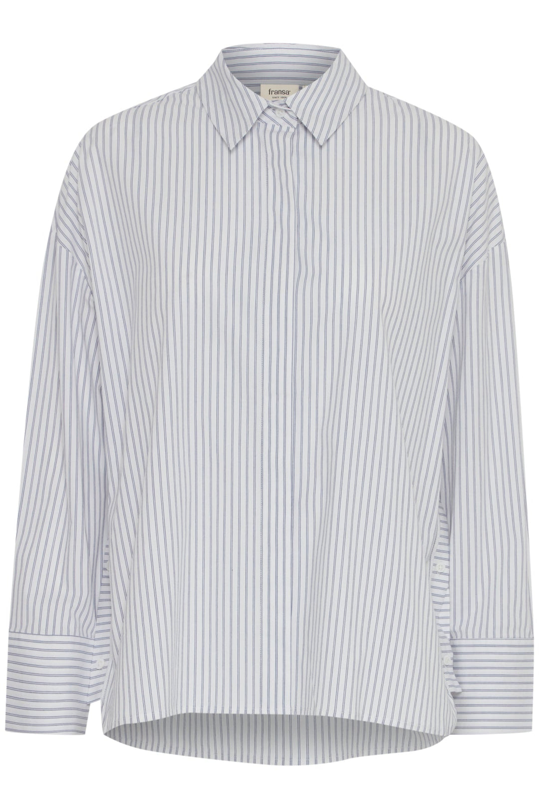 Vuja Shirt Blanc De Blanc Stripe Frvuja | Skjorter og bluser | Smuk - Dameklær på nett