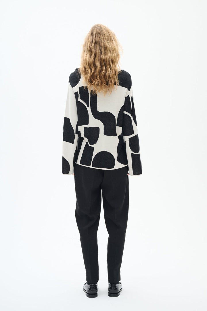 Wilkinsiw Pullover Monochrome Soft Blocks | Genser | Smuk - Dameklær på nett