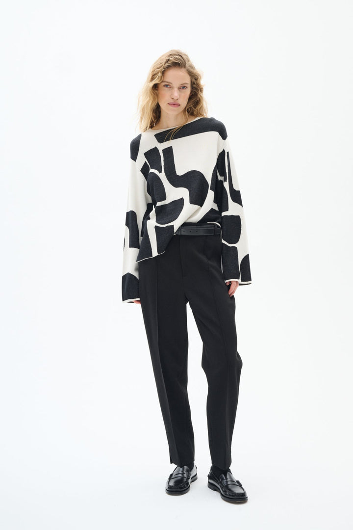 Wilkinsiw Pullover Monochrome Soft Blocks | Genser | Smuk - Dameklær på nett