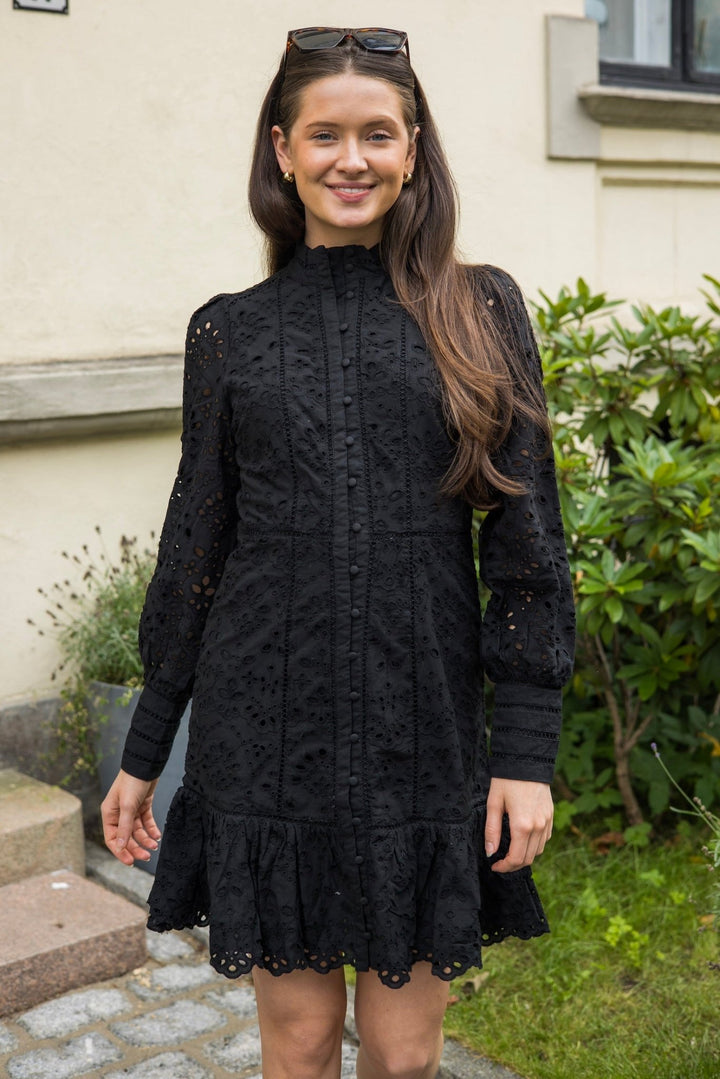 Yasalessia Ls Dress Black | Kjoler | Smuk - Dameklær på nett