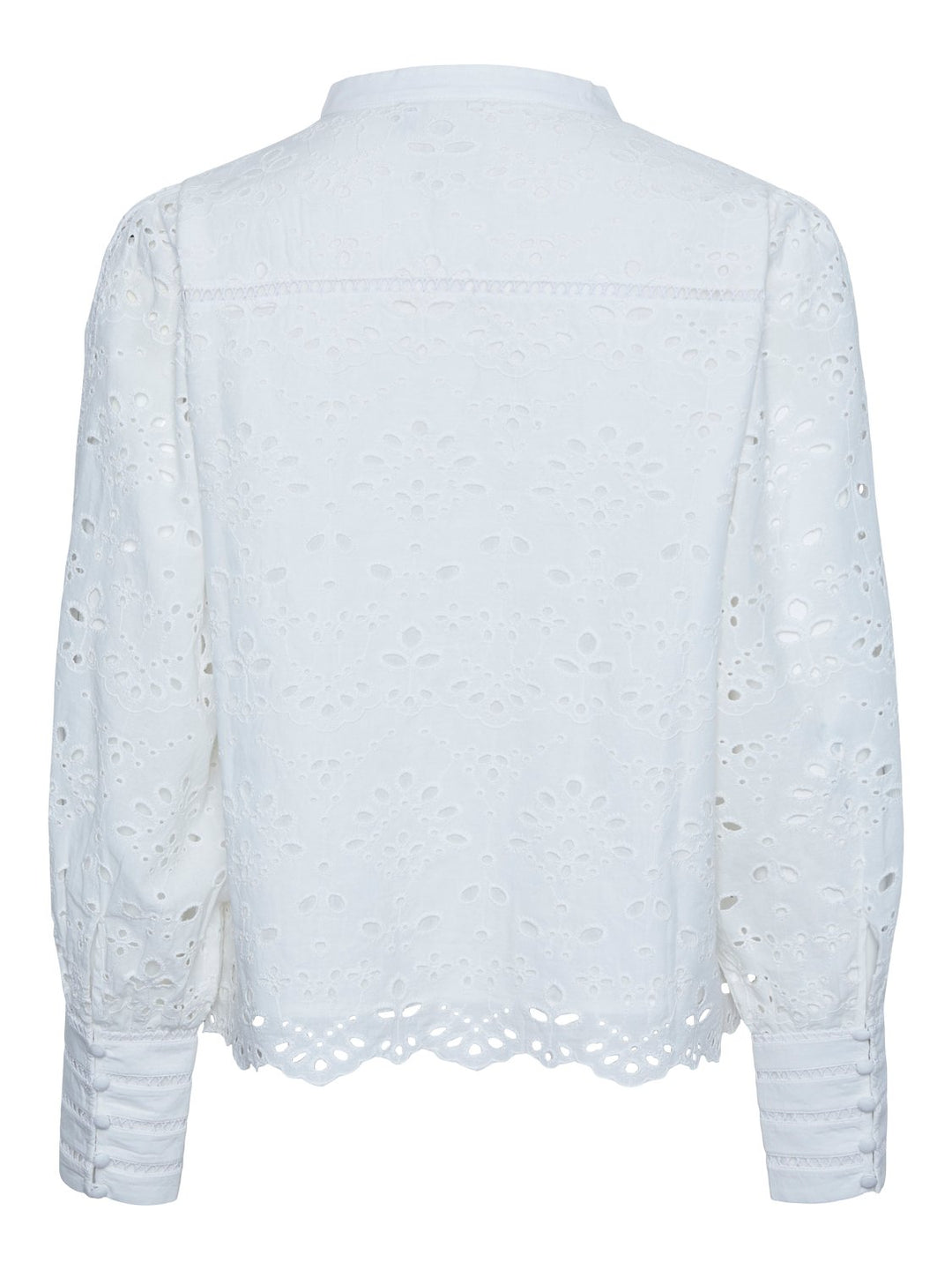 Yasalessia Ls Shirt Star White | Skjorter og bluser | Smuk - Dameklær på nett