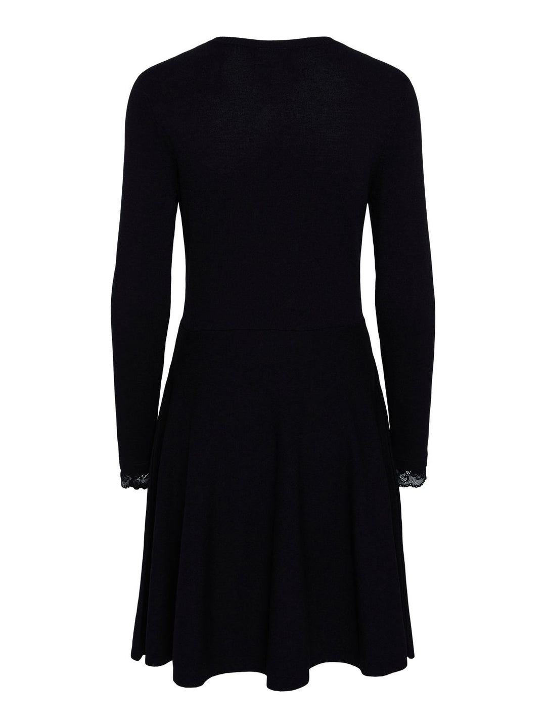 Yasbecco Ls Knit Dress Black | Kjoler | Smuk - Dameklær på nett