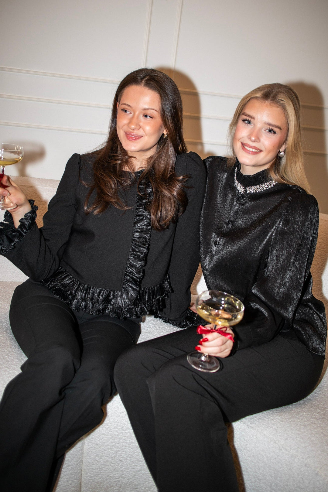 Yascarolyn Ls Blazer Black | Blazer | Smuk - Dameklær på nett