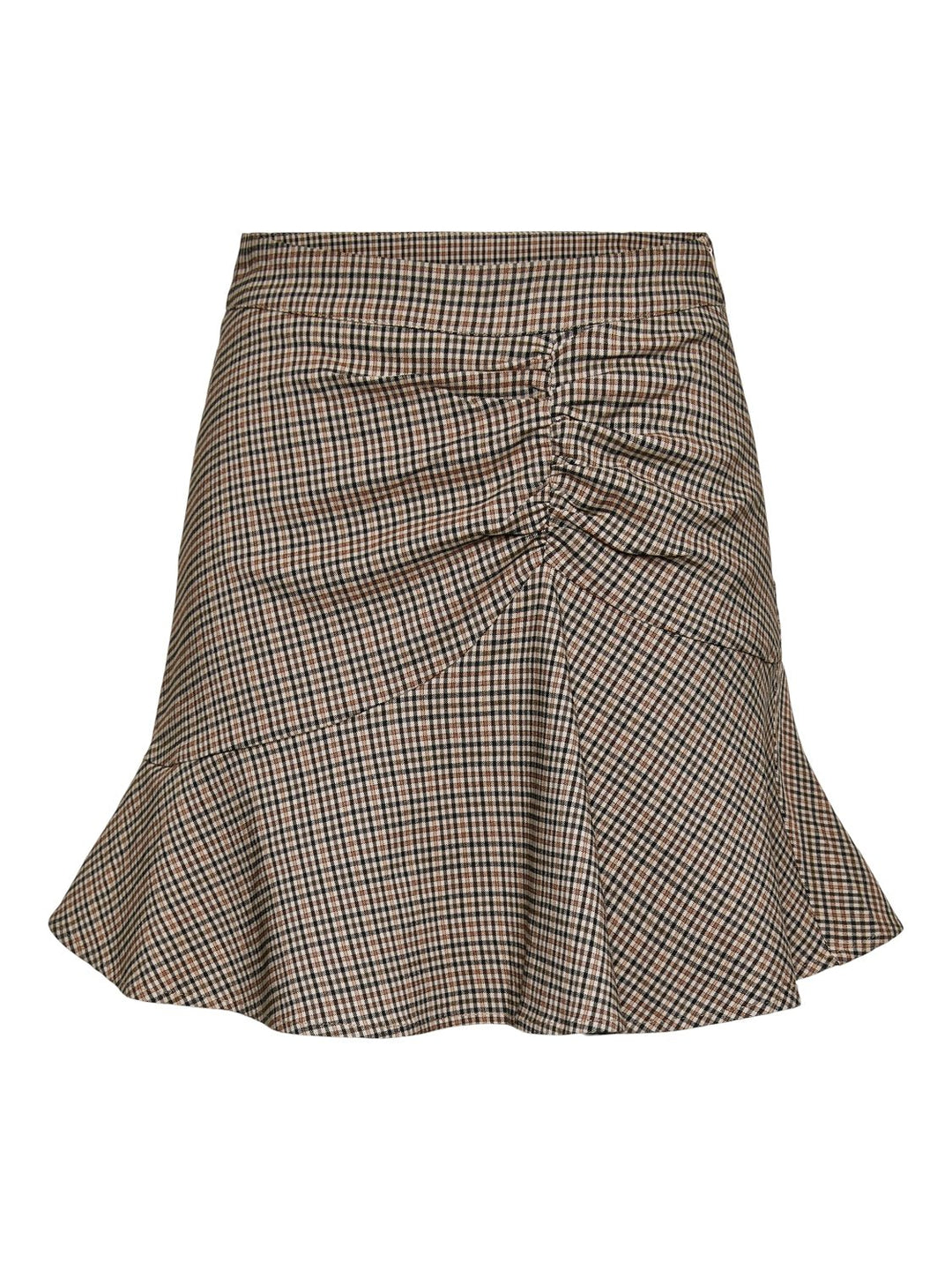 Yaschikka Hw Short Skirt Chanterelle Chikka Checks | Skjørt | Smuk - Dameklær på nett