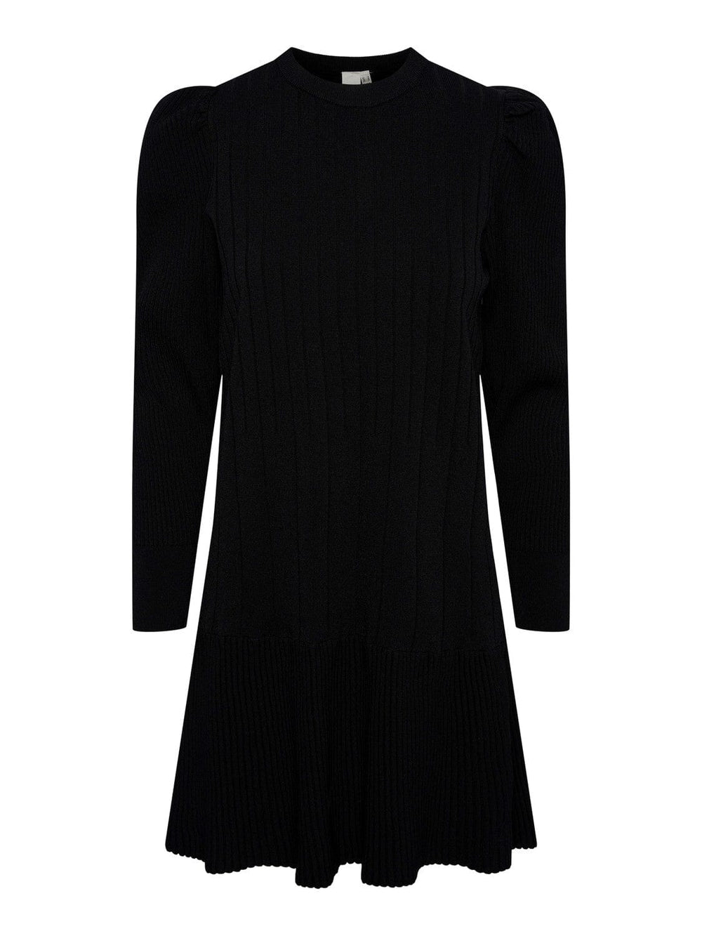 Yaselina Ls Knit Dress Black | Kjoler | Smuk - Dameklær på nett