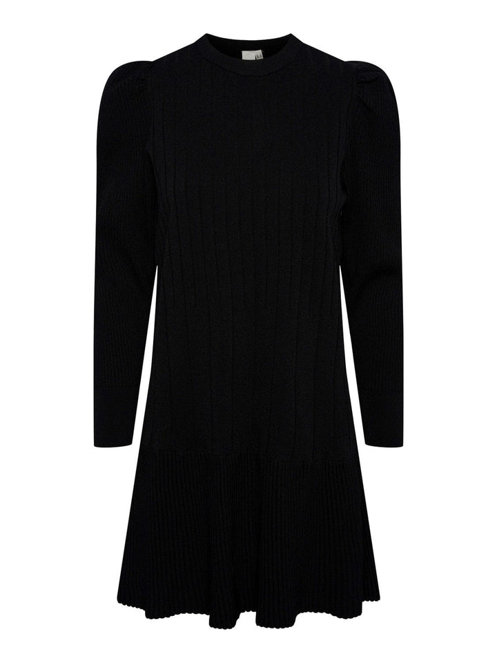 Yaselina Ls Knit Dress Black | Kjoler | Smuk - Dameklær på nett