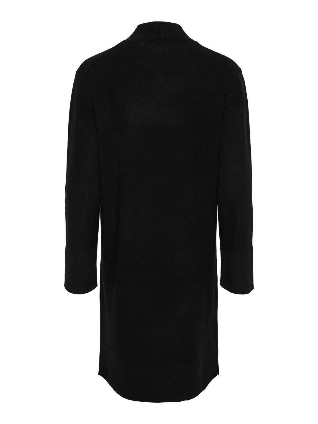 Yasemilie Ls Funnel Knit Dress Black | Kjoler | Smuk - Dameklær på nett