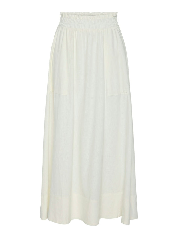 Yasflaxy Hw Ankle Skirt Star White | Skjørt | Smuk - Dameklær på nett