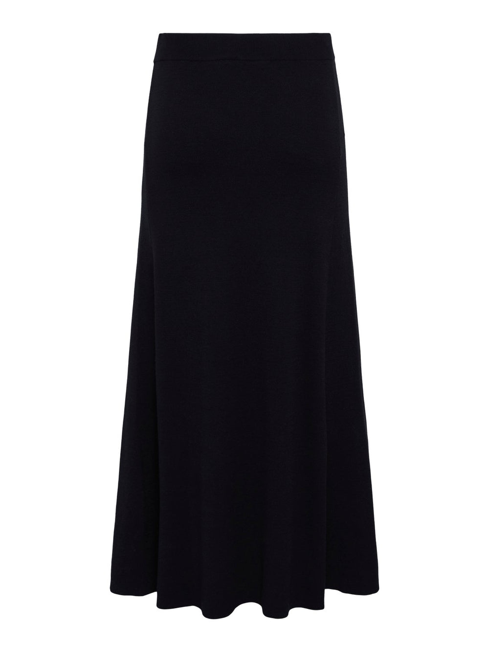 Yasfonny Hw Ankle Knit Skirt Black | Skjørt | Smuk - Dameklær på nett