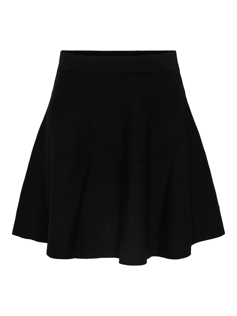 Yasfonny Hw Knit Skirt Black | Skjørt | Smuk - Dameklær på nett