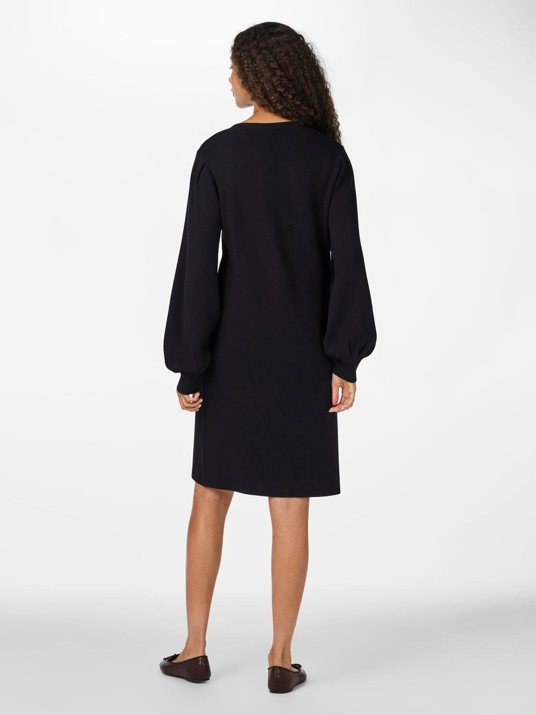 Yasfonny Ls Knit Dress Black | Kjoler | Smuk - Dameklær på nett