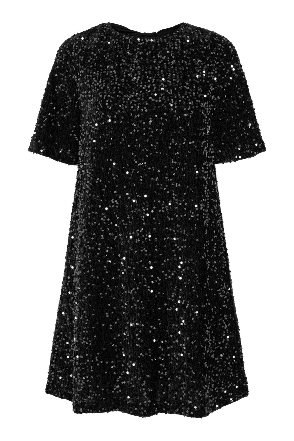 Yasfudsy 2/4 Short Dress Black | Kjoler | Smuk - Dameklær på nett