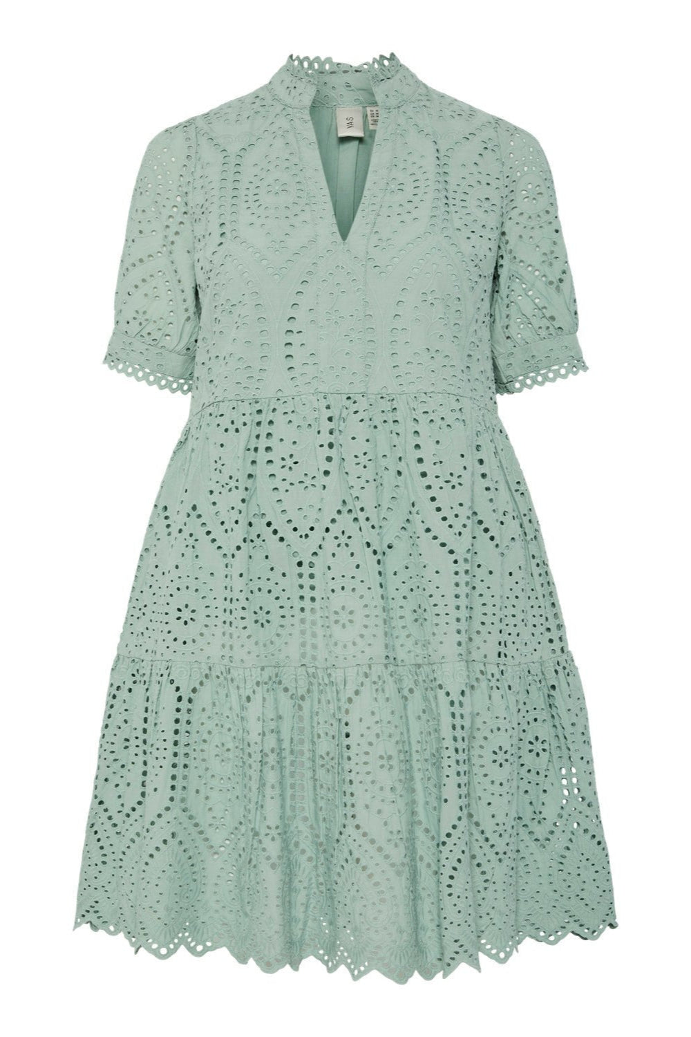 Yasholi Ss Dress Iceberg Green | Kjoler | Smuk - Dameklær på nett