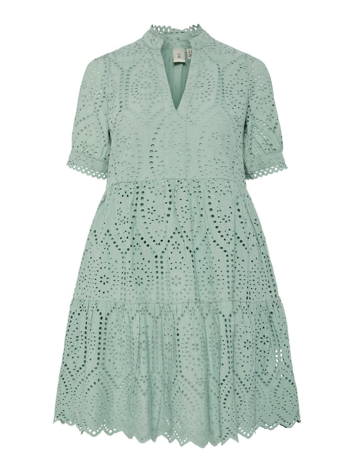 Yasholi Ss Dress Iceberg Green | Kjoler | Smuk - Dameklær på nett