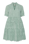 Yasholi Ss Dress Iceberg Green