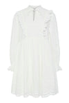 Yasluma Ls Dress Star White