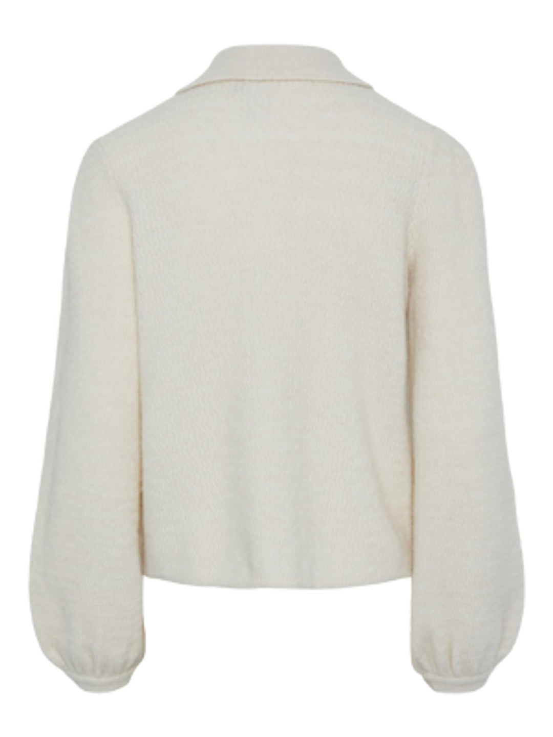 Yasmaffy Ls Knit Cardigan Birch Melange | Genser | Smuk - Dameklær på nett