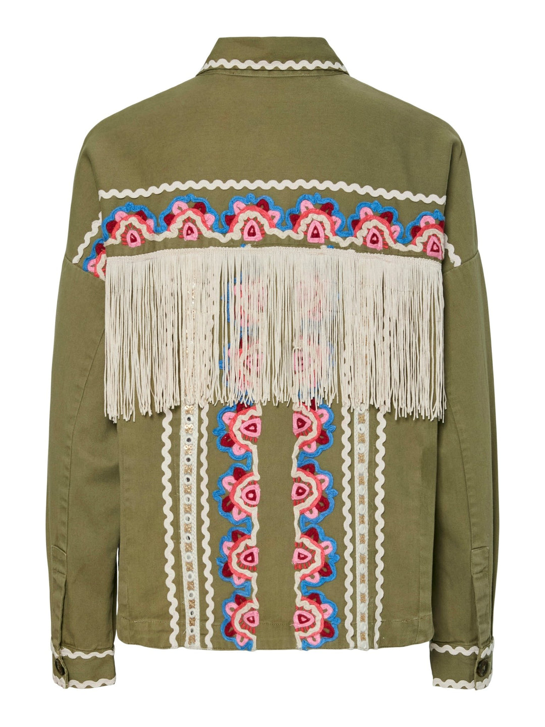 Yasmirra Embroidered Jacket Capulet Olive | Yttertøy | Smuk - Dameklær på nett