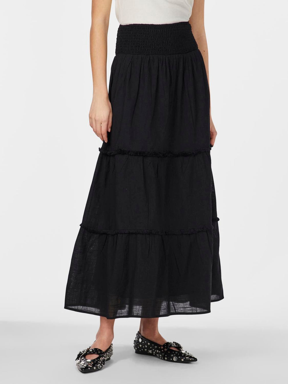 Yassila Hw Maxi Skirt Black | Skjørt | Smuk - Dameklær på nett