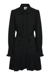 Yastilera Ls Shirt Dress Black