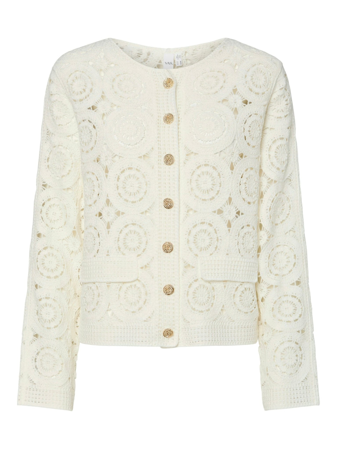 Yastrivo Ls Crochet Cardigan Birch | Genser | Smuk - Dameklær på nett