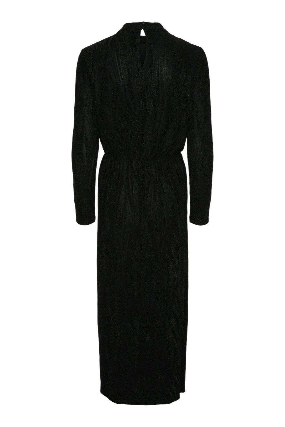 Yasyen Ls Long Dress Black Lurex | Kjoler | Smuk - Dameklær på nett