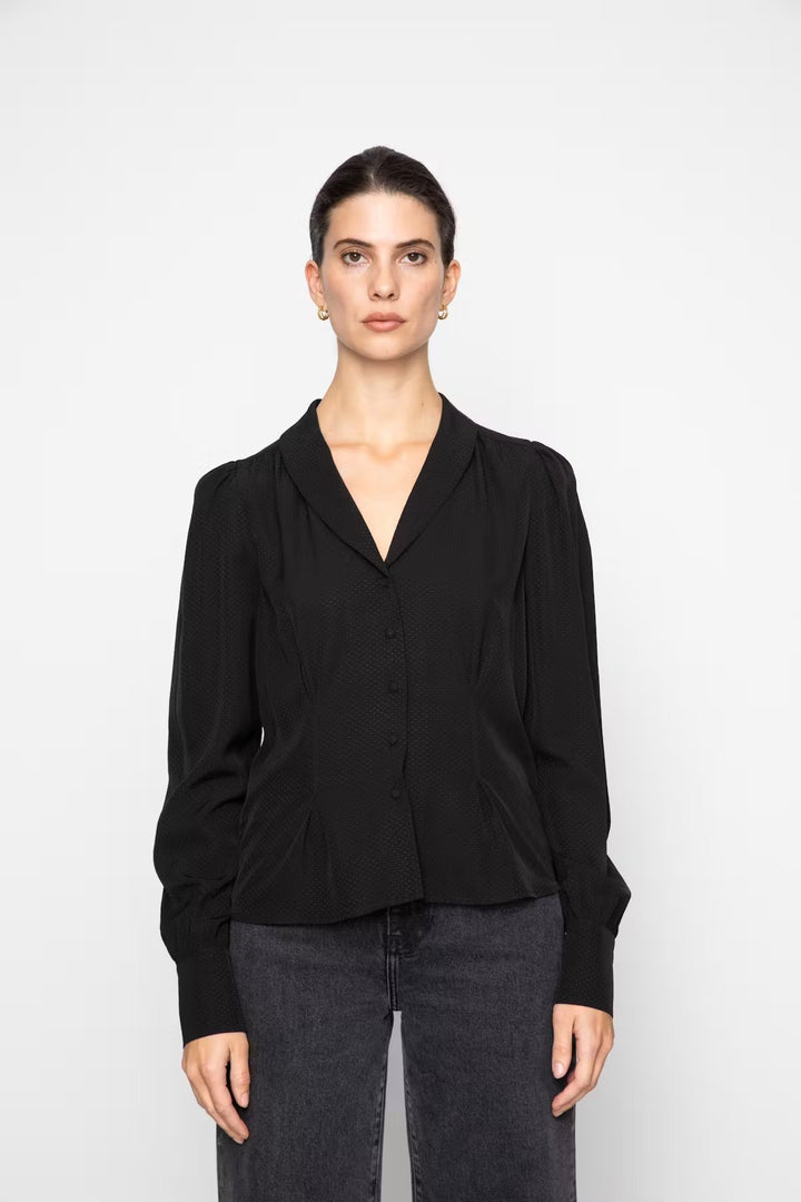 Ylva Blouse Black | Skjorter og bluser | Smuk - Dameklær på nett