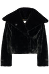 Yonekoiw Short Coat Black