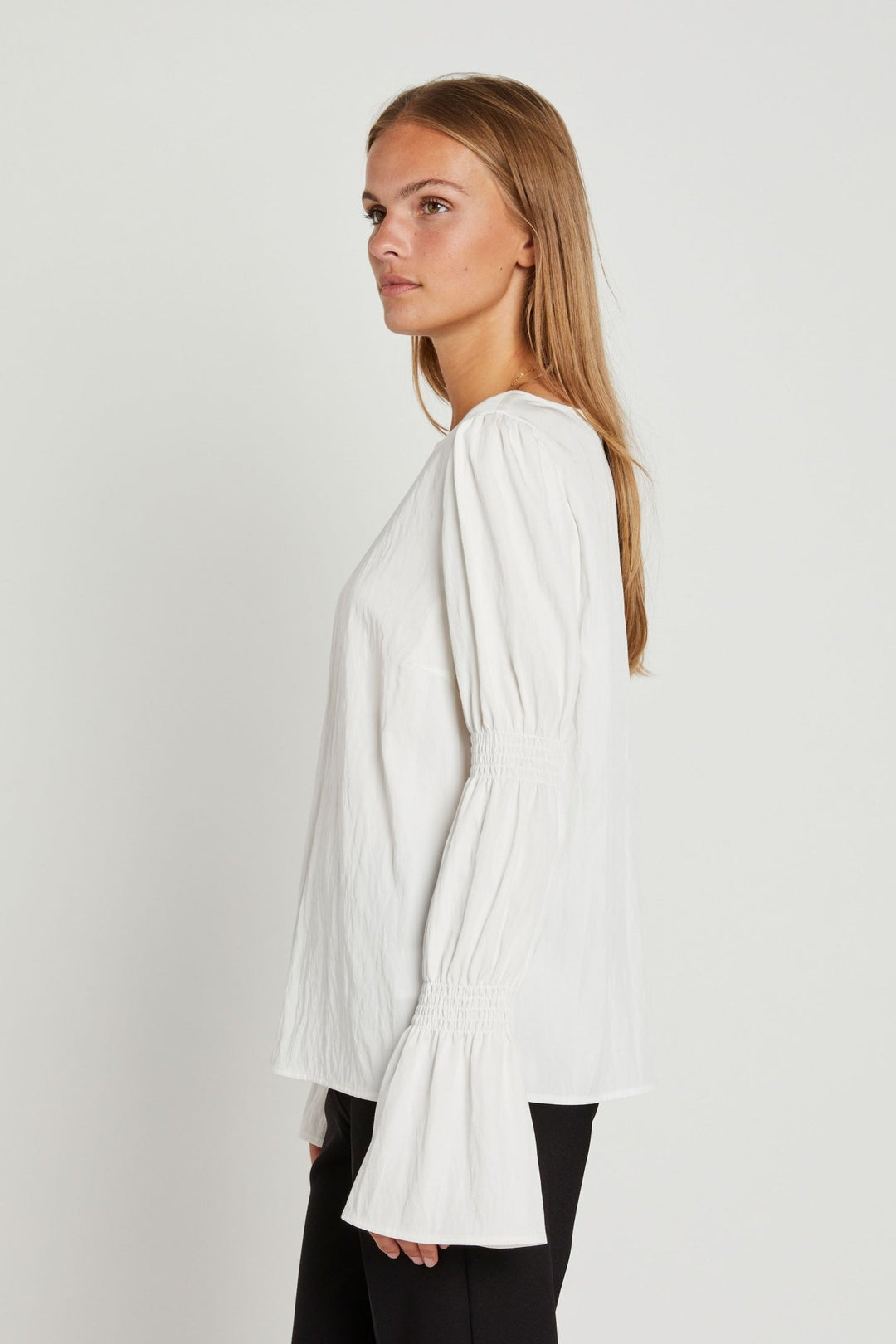 Zoe Blouse Offwhite | Skjorter og bluser | Smuk - Dameklær på nett