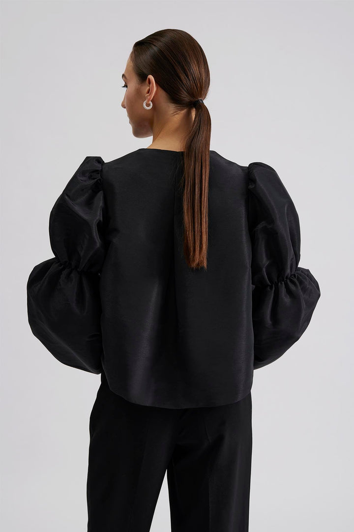 Zoey Blouse Black | Skjorter og bluser | Smuk - Dameklær på nett