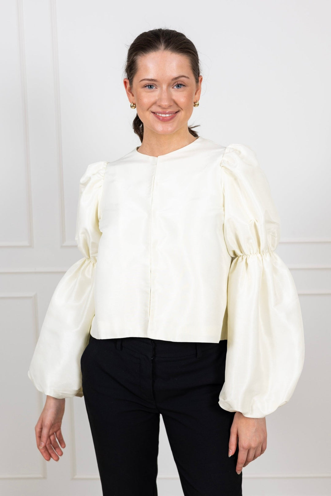 Zoey Blouse Vanilla | Skjorter og bluser | Smuk - Dameklær på nett