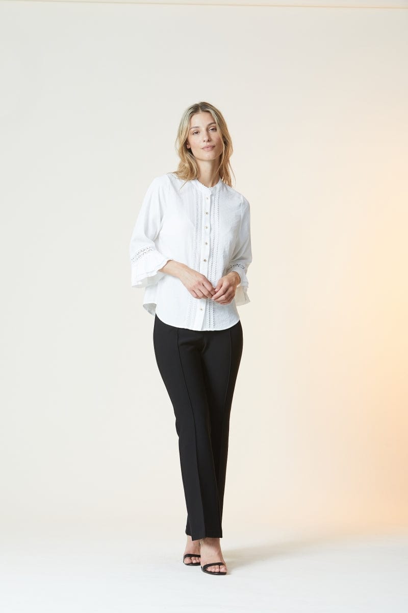 Arabella shirt Offwhite | Skjorter og bluser | Smuk - Dameklær på nett