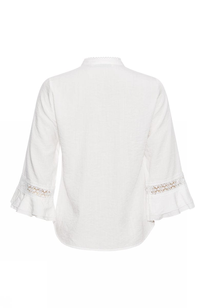 Arabella shirt Offwhite | Skjorter og bluser | Smuk - Dameklær på nett