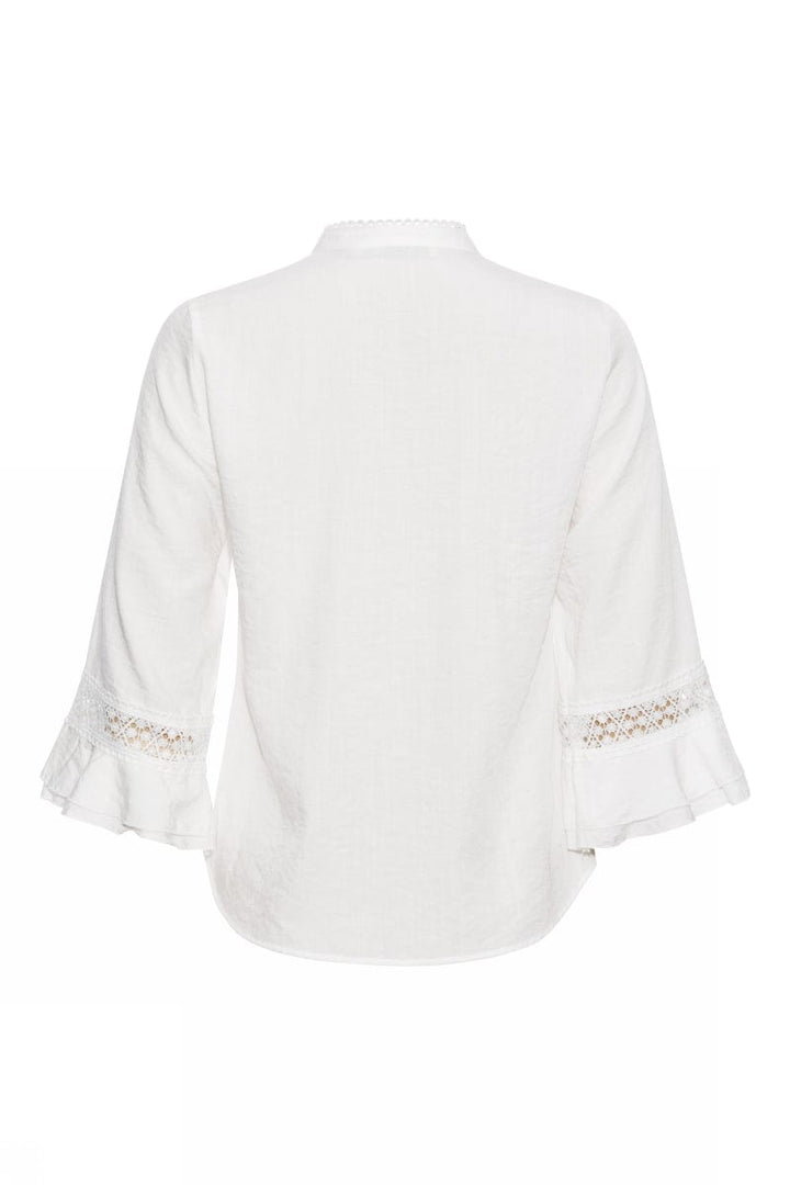 Arabella shirt Offwhite | Skjorter og bluser | Smuk - Dameklær på nett