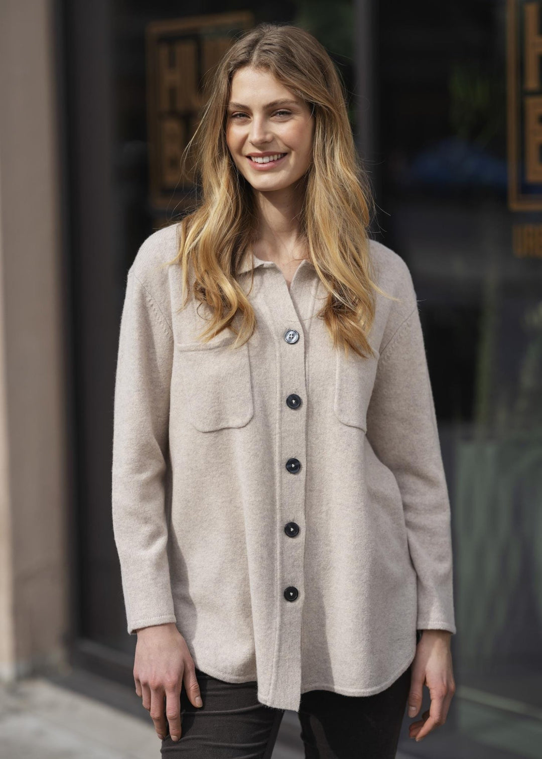 Beige Vanessa Cardigan | Genser | Smuk - Dameklær på nett