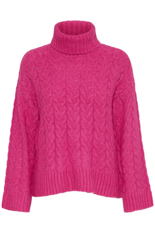 Beverly Pullover 4 Very Berry Melange | Genser | Smuk - Dameklær på nett