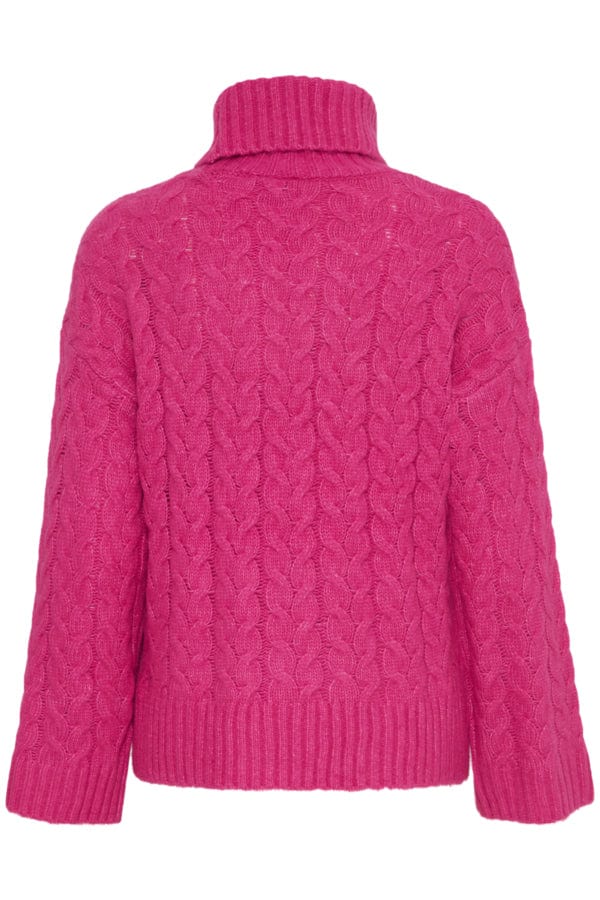 Beverly Pullover 4 Very Berry Melange | Genser | Smuk - Dameklær på nett