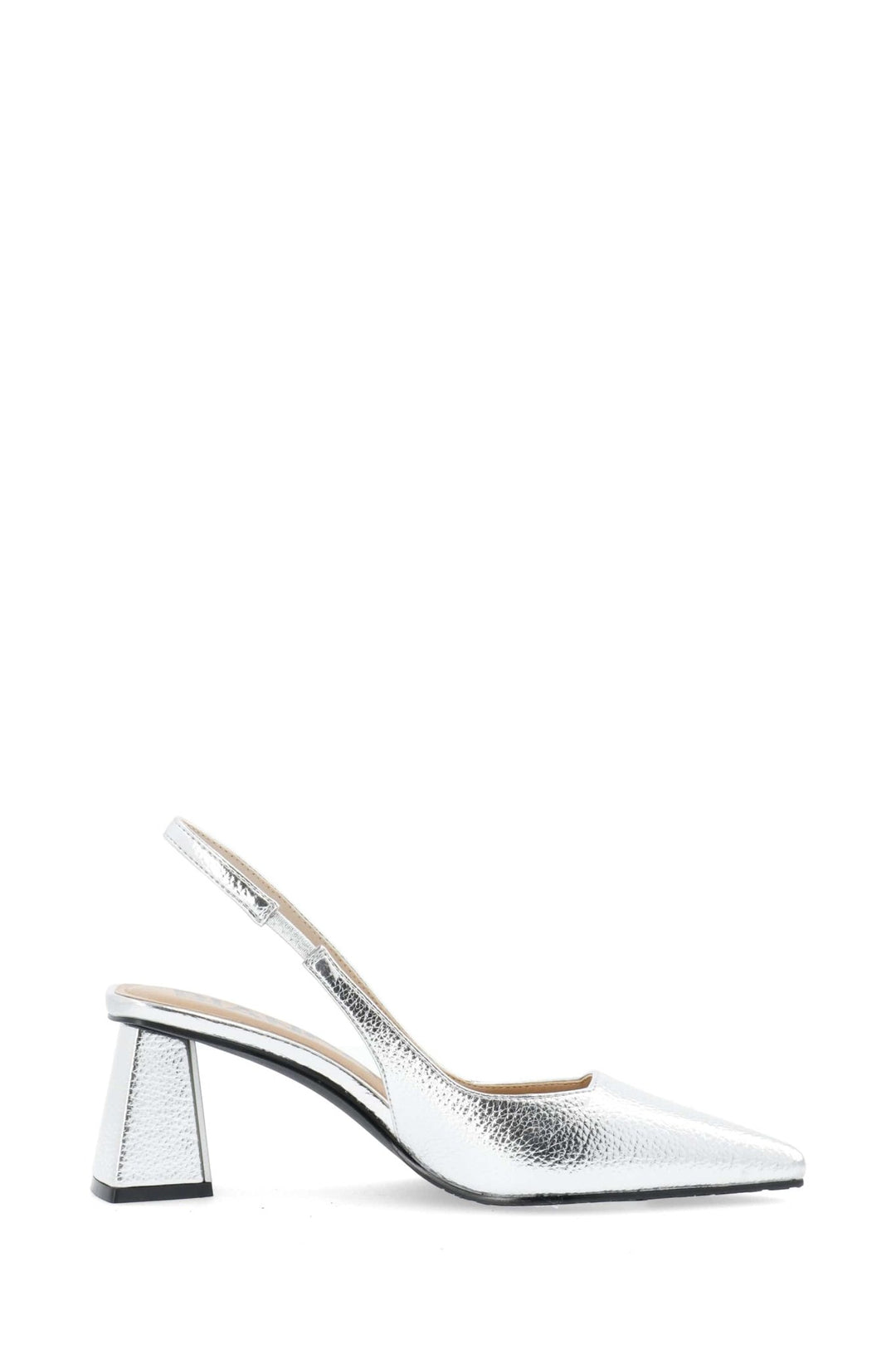 Biamaralyn Sling Back Metallic Silver | Sko | Smuk - Dameklær på nett