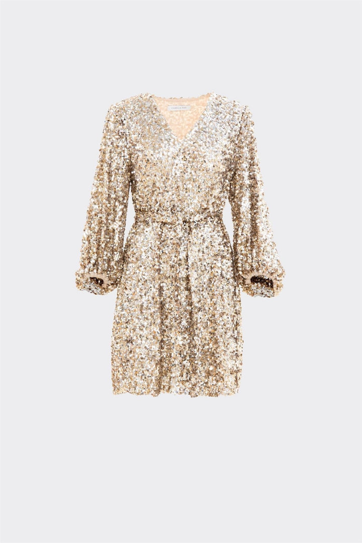 Bianca Sequin Dress Champagne | Kjoler | Smuk - Dameklær på nett