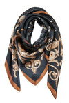 Lola Silk Scarf Black