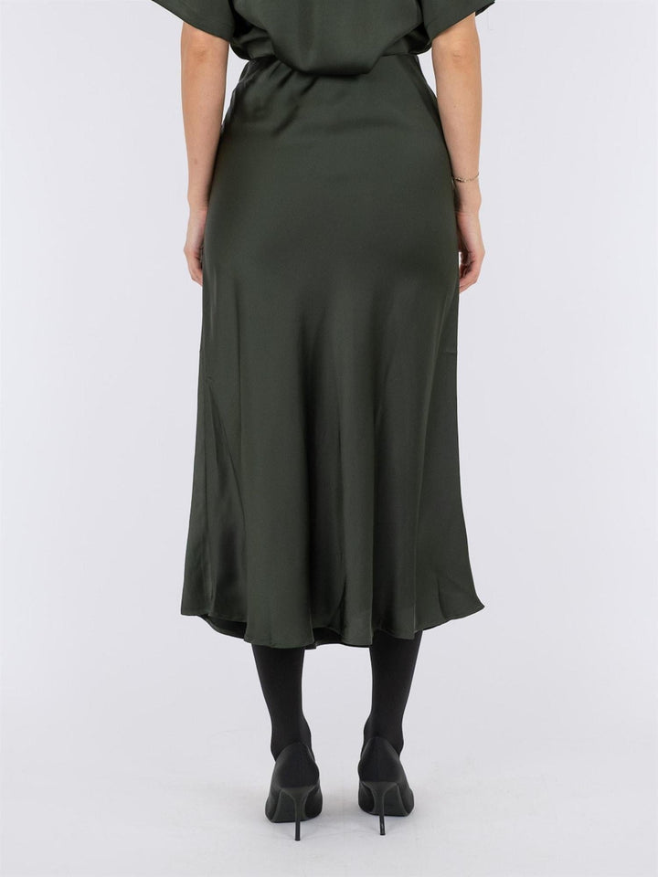 Bovary Skirt Dark Green | Skjørt | Smuk - Dameklær på nett