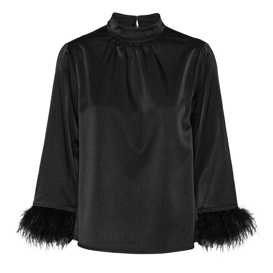 Brady Blouse Black | Skjorter og bluser | Smuk - Dameklær på nett